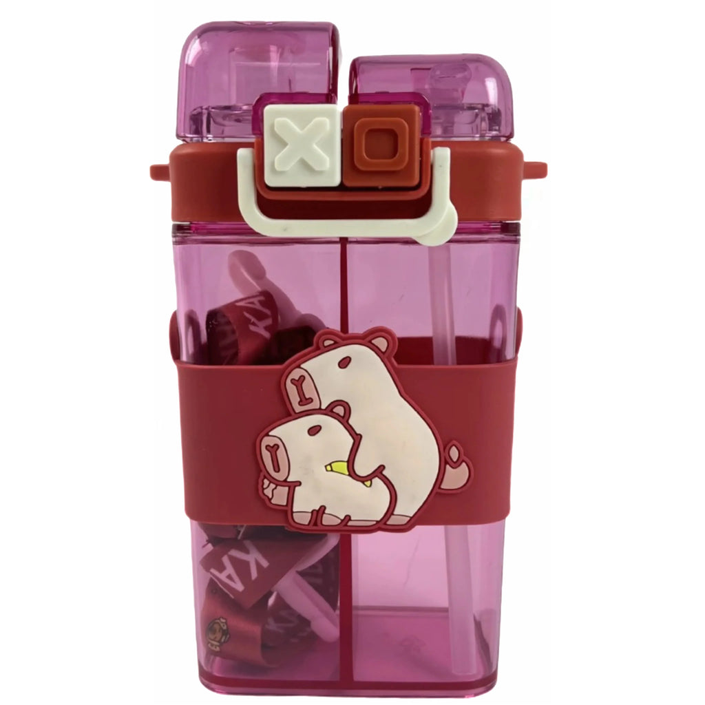 Capybara Double Drink Square Bottle