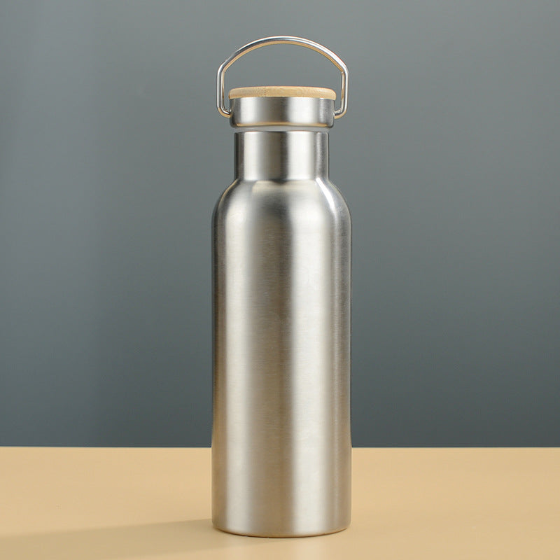 Hot & Cold Vacuum Insulated Bottle with Handle Lid