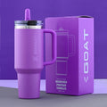 The Quencher ProTour Flip Straw Tumbler With Color Box - Purple
