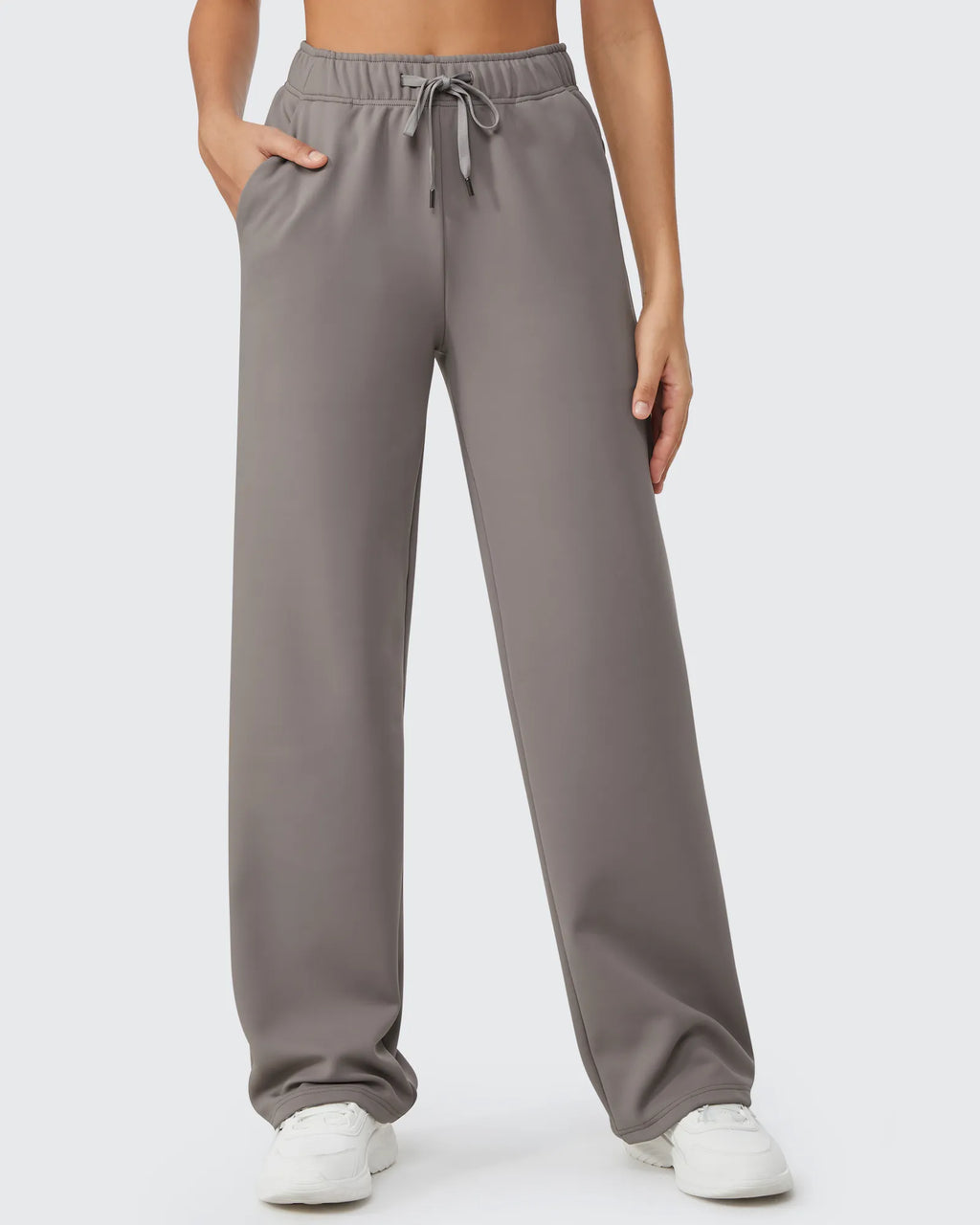 EverGoing Loose Fleece Lined Drawstring Casual Pants Tall