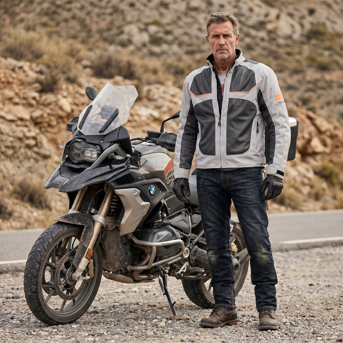 EKON Breathable Motorcycle Jacket