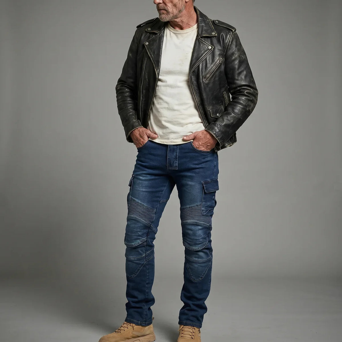 EKON GuardFlex Cargo Riding Jeans
