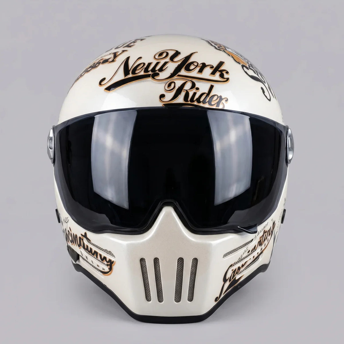 EKON New York Graphic Retro Helmet