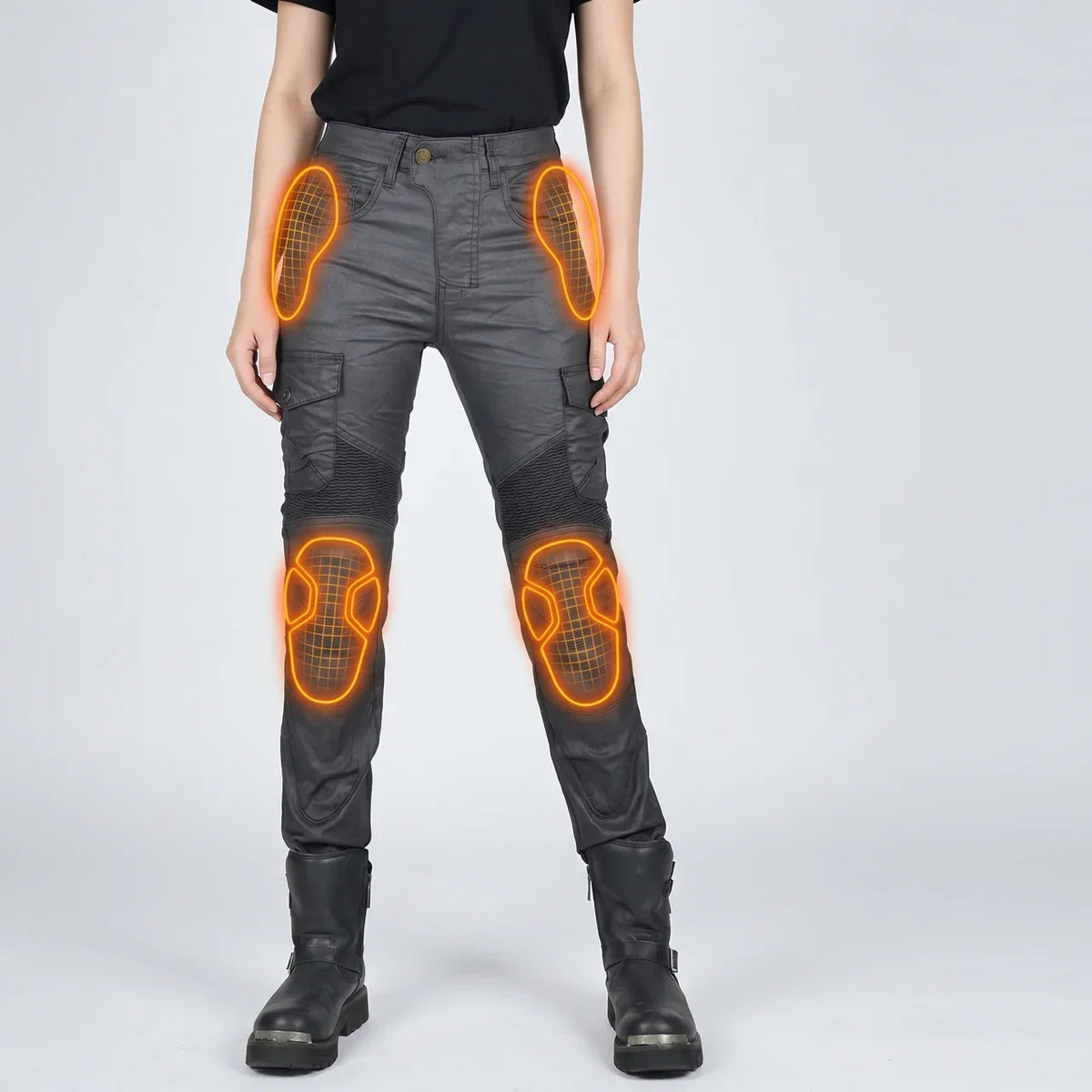 EKON Women’s MotoFlex Armored Riding Pants