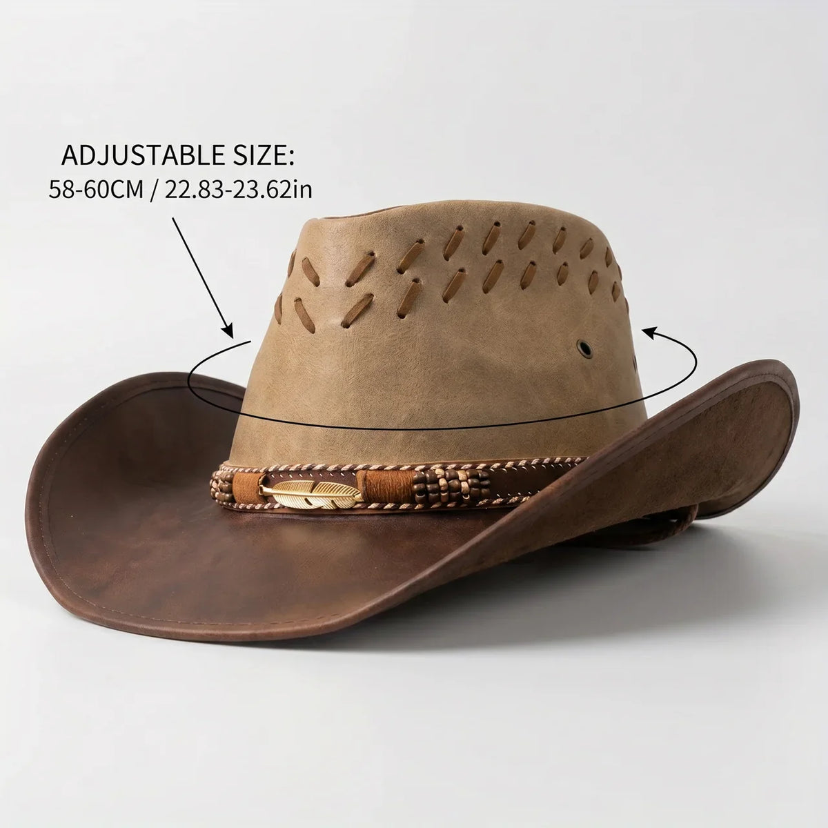 EKON TrailVent Western Cowboy Hat