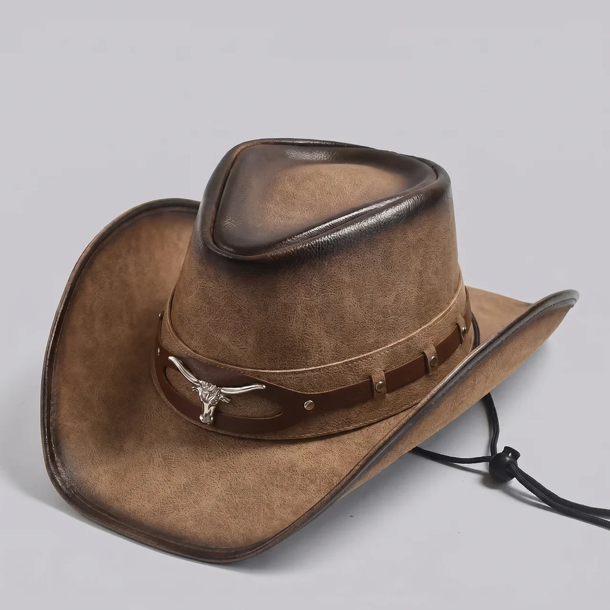 EKON Longhorn Crest Western Cowboy Hat