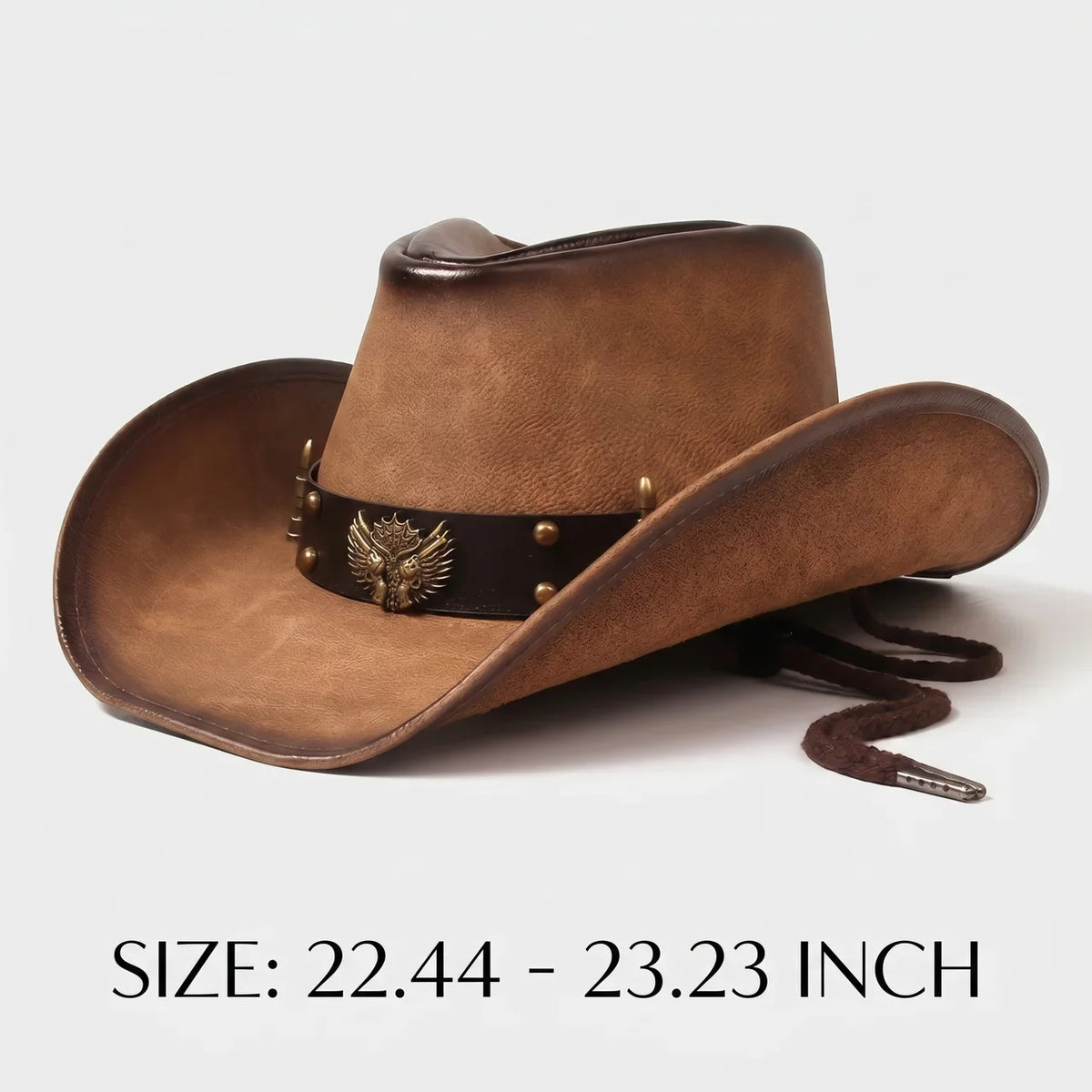 EKON BullCrest Western Cowboy Hat