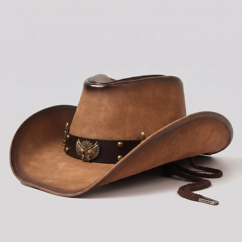 EKON BullCrest Western Cowboy Hat