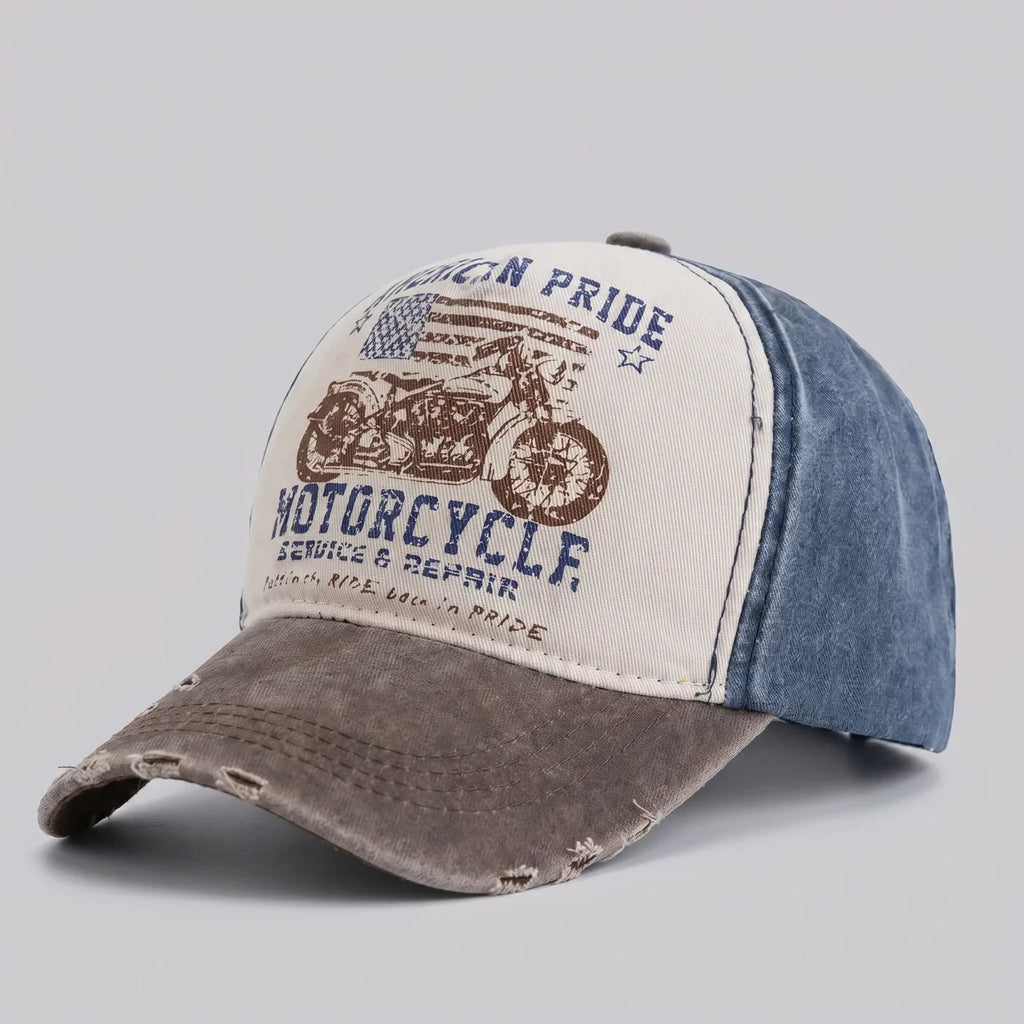 EKON Heritage Moto Washed Cap