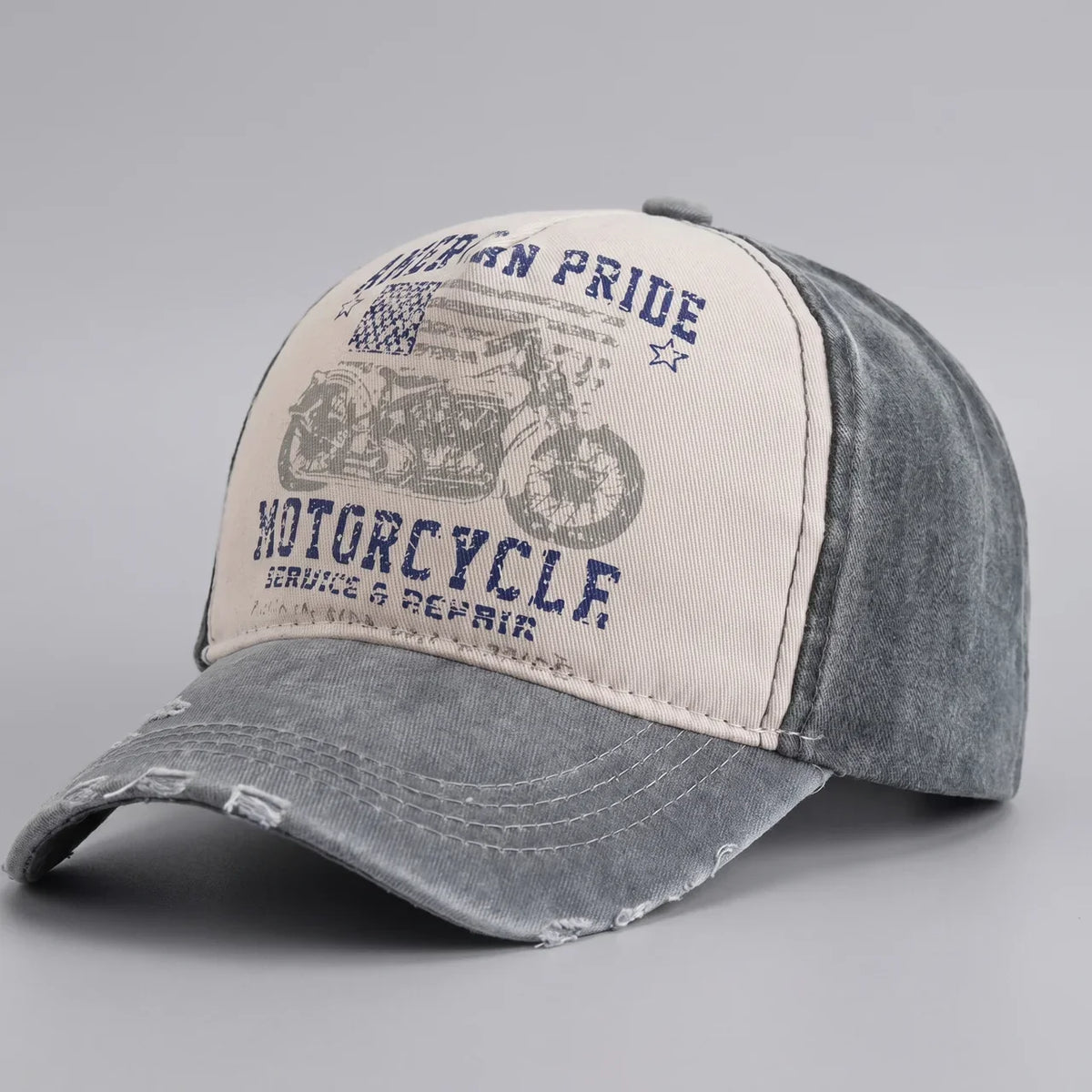 EKON Heritage Moto Washed Cap
