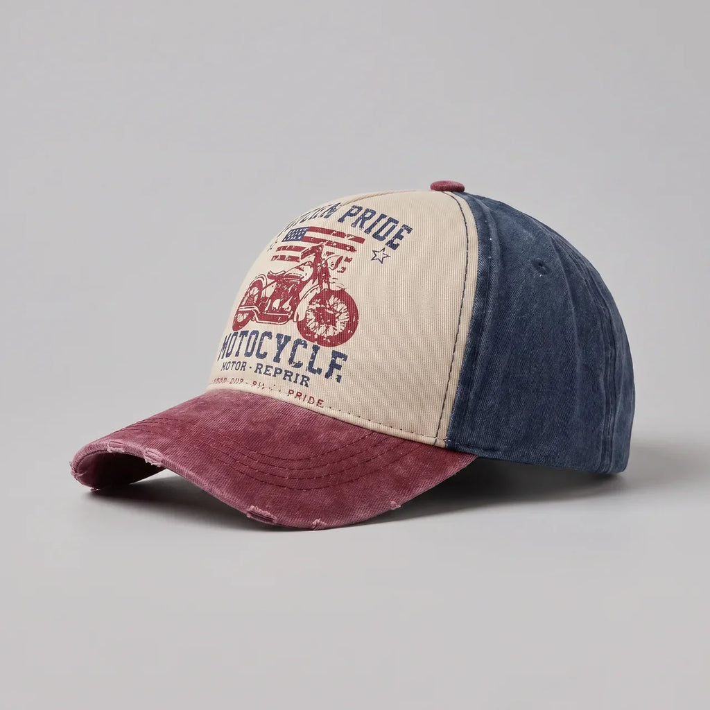 EKON Heritage Moto Washed Cap
