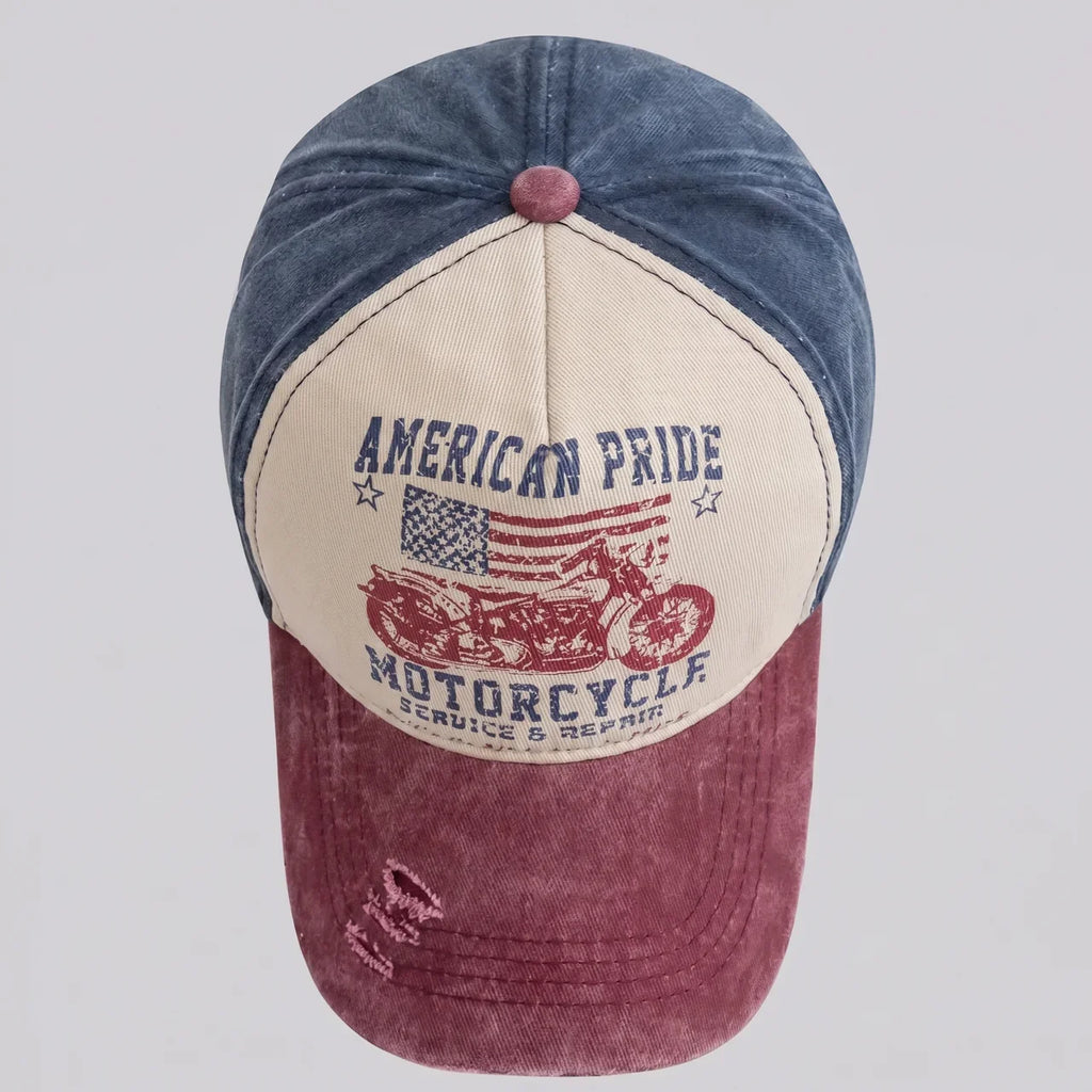 EKON Heritage Moto Washed Cap