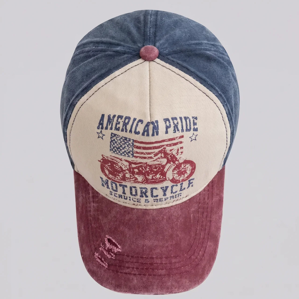 EKON Heritage Moto Washed Cap