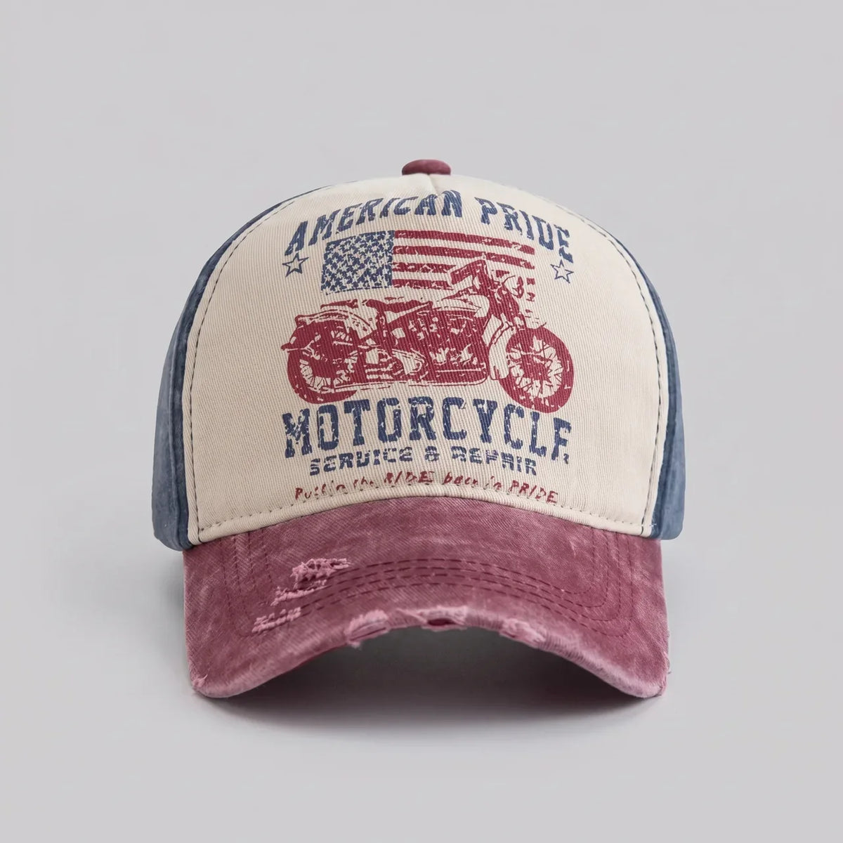 EKON Heritage Moto Washed Cap