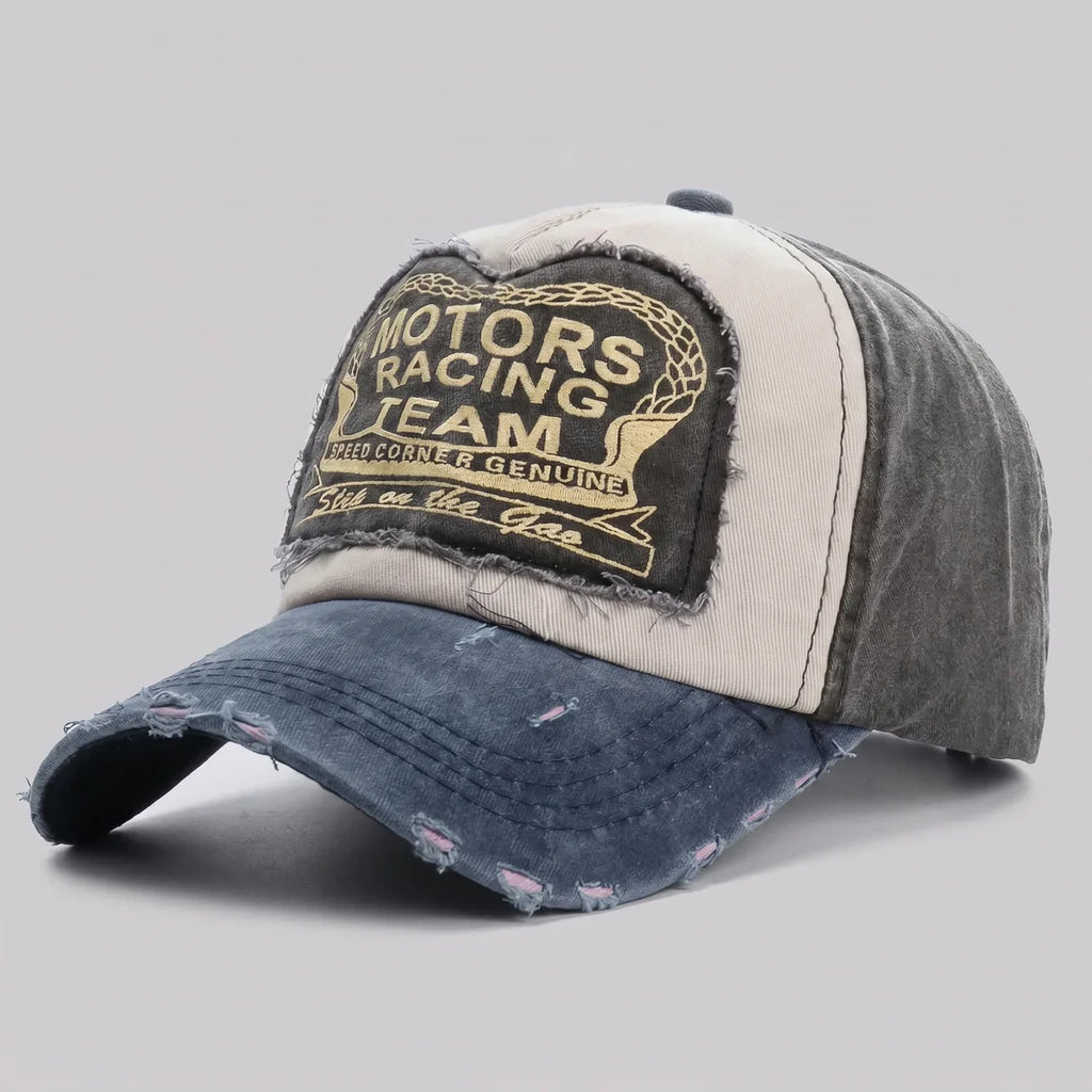 EKON MotoCrew Washed Cap