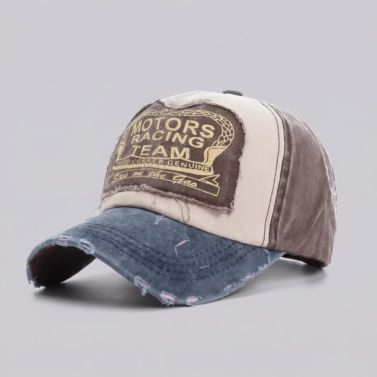 EKON MotoCrew Washed Cap