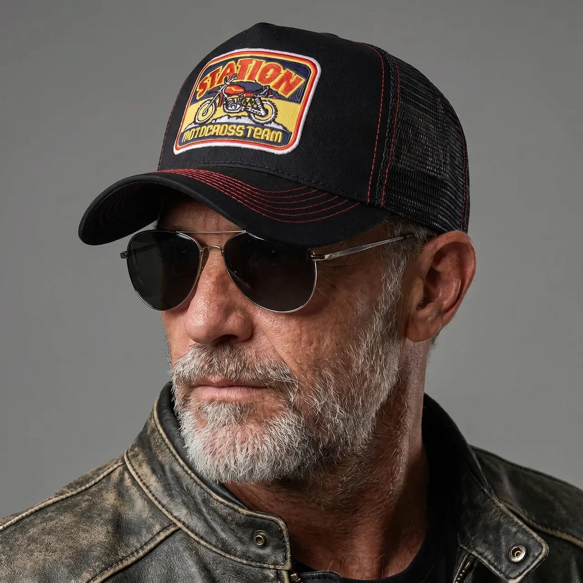 EKON MotoStation Mesh Trucker Cap