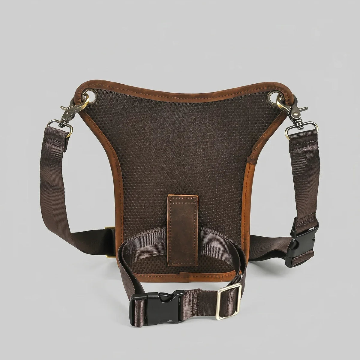 EKON RoadVault Leather Leg Bag