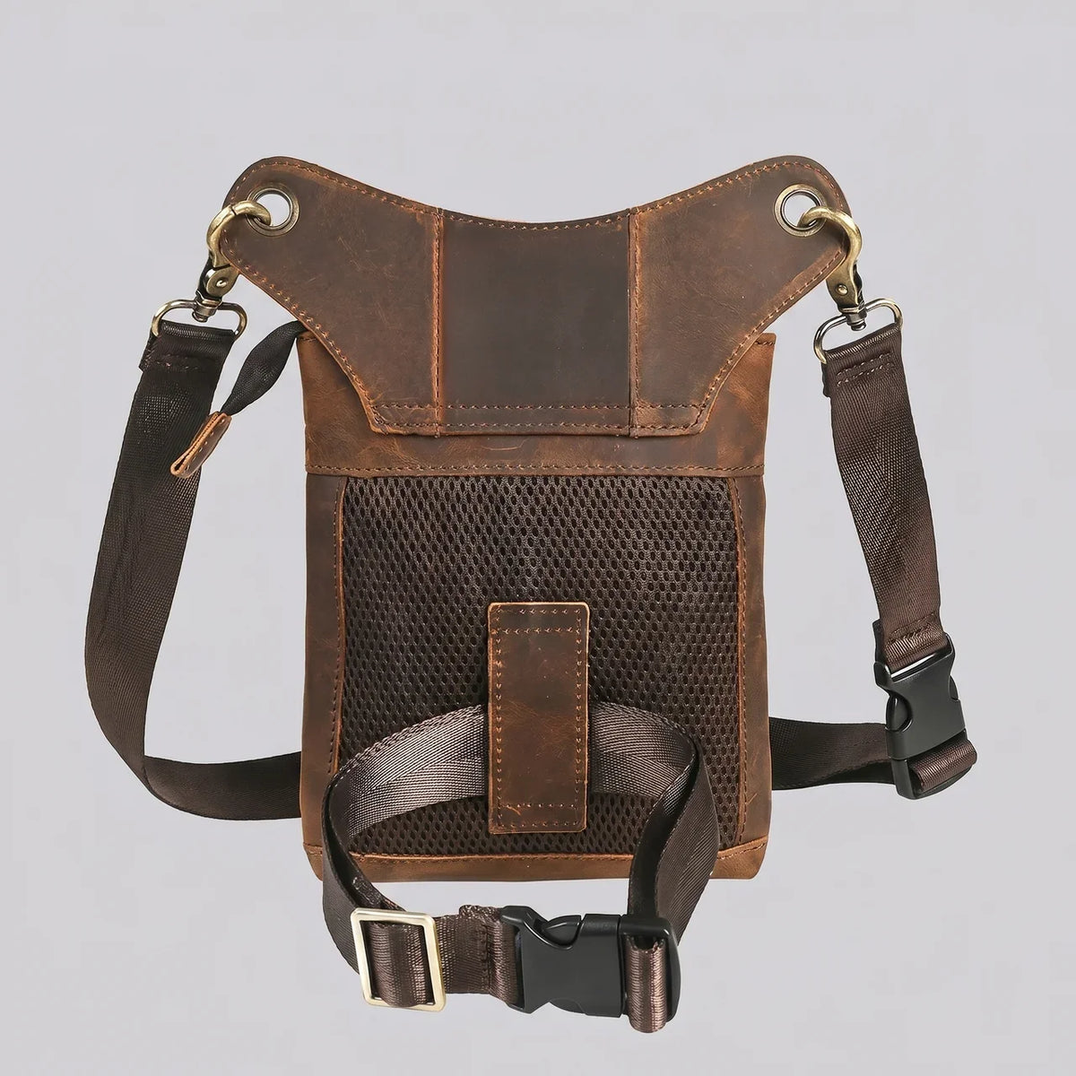 EKON RoadCarry Leather Leg Bag