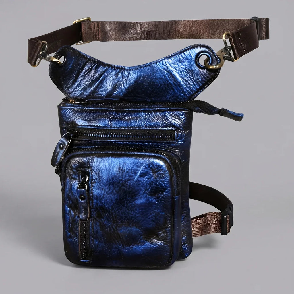 EKON RoadCarry Leather Leg Bag