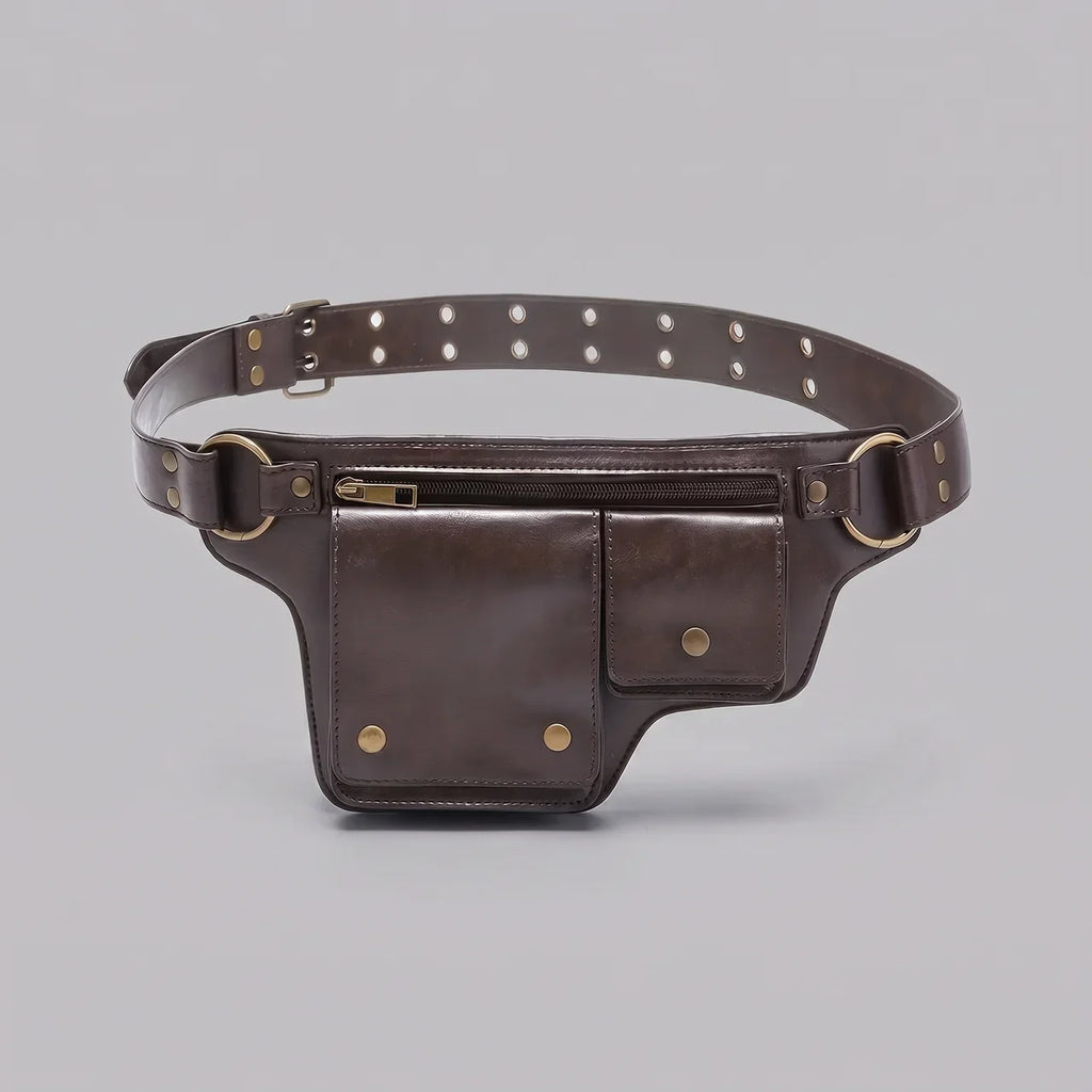 EKON RivetBelt Moto Waist Bag