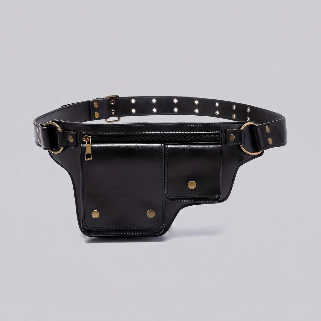 EKON RivetBelt Moto Waist Bag