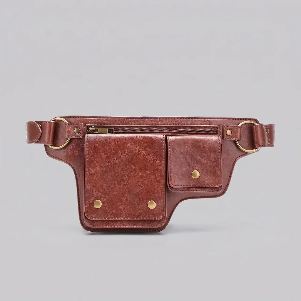 EKON RivetBelt Moto Waist Bag