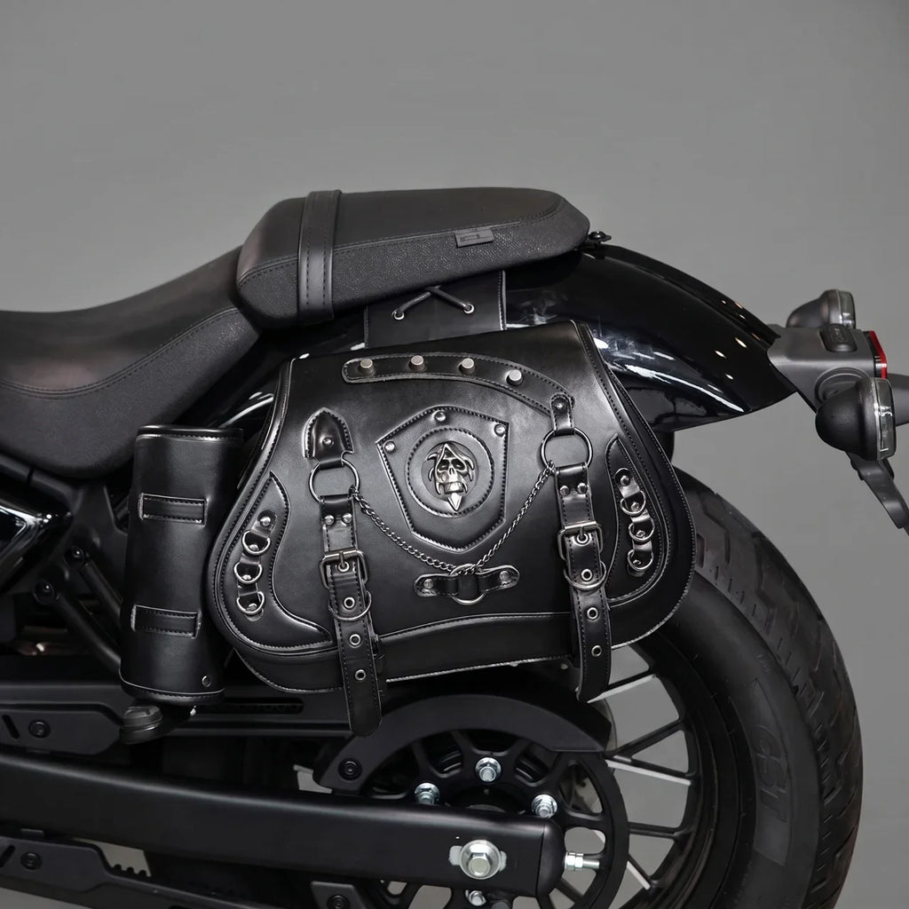 EKON ChainCrest Motorcycle Saddlebags