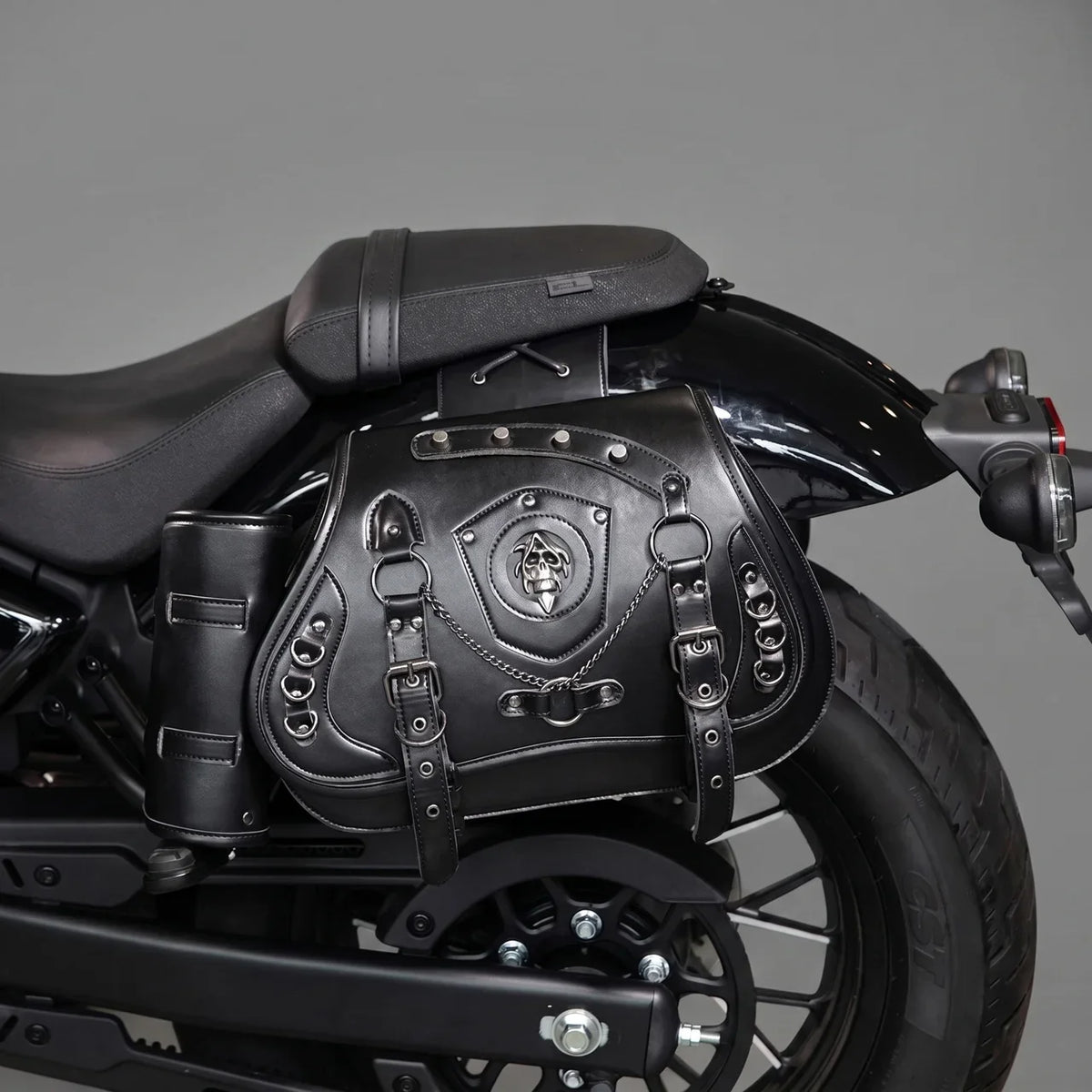 EKON ChainCrest Motorcycle Saddlebags