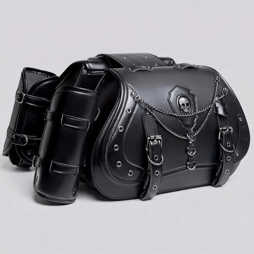EKON ChainCrest Motorcycle Saddlebags