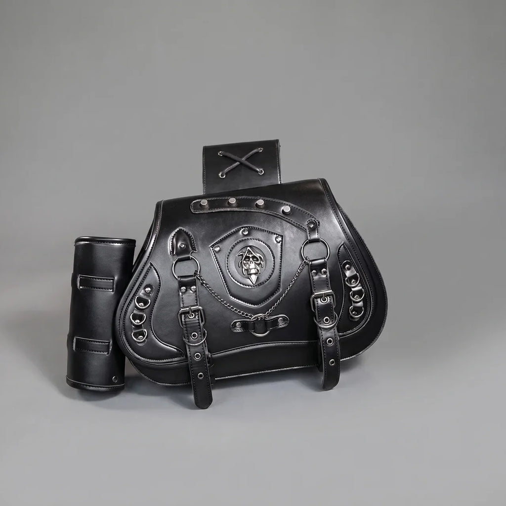EKON ChainCrest Motorcycle Saddlebags