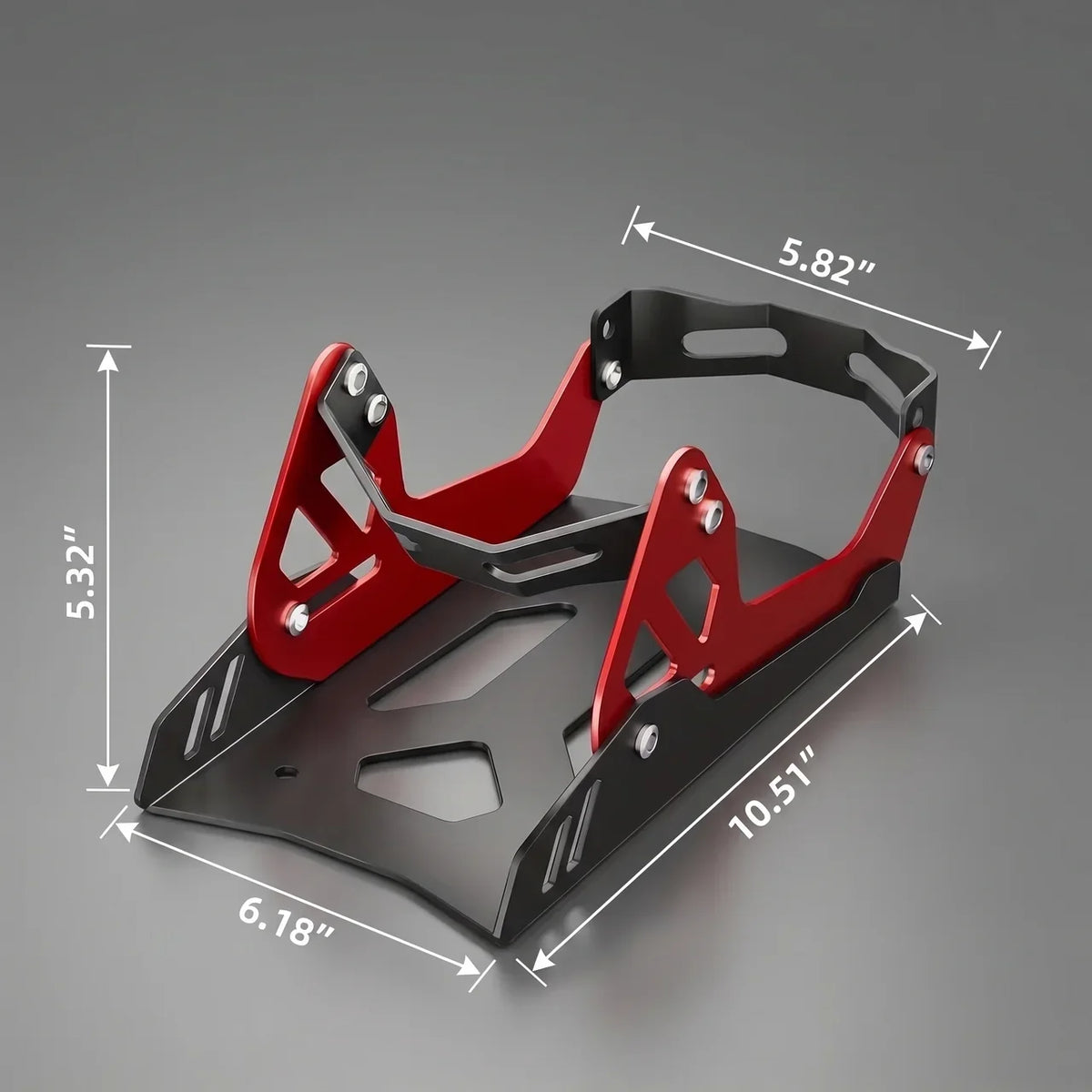 EKON LockBase Adjustable Motorcycle Wheel Chock