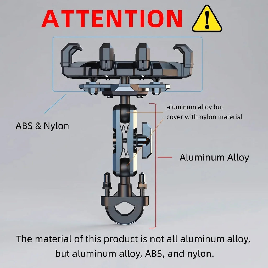 EKON GripLock Anti-Vibration Phone Mount