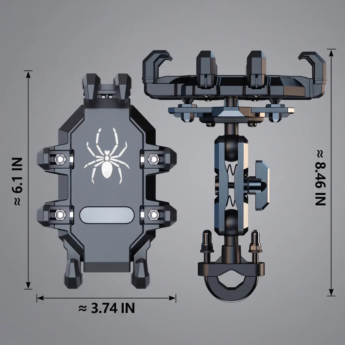 EKON GripLock Anti-Vibration Phone Mount