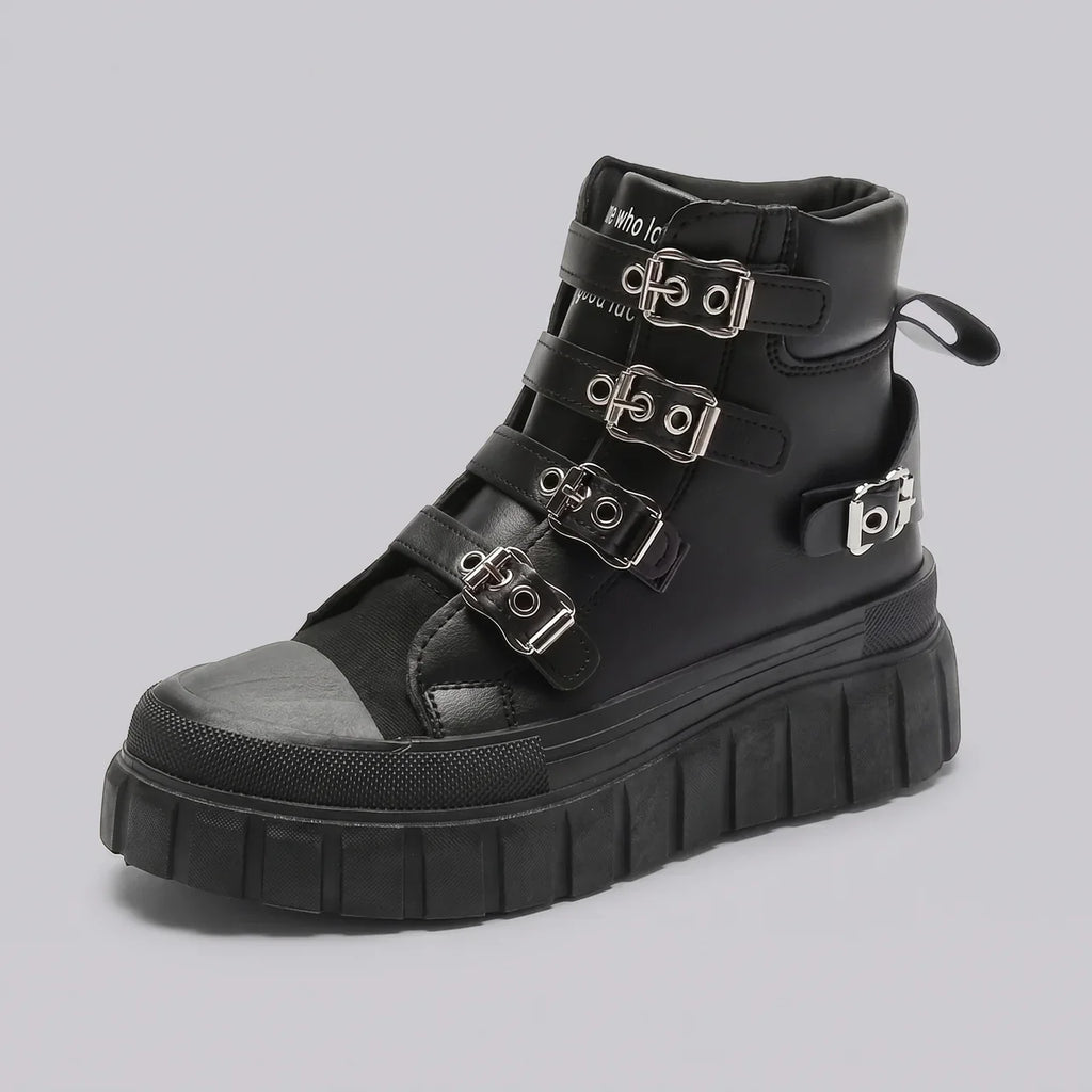 EKON BuckleRise Women’s Moto Boots