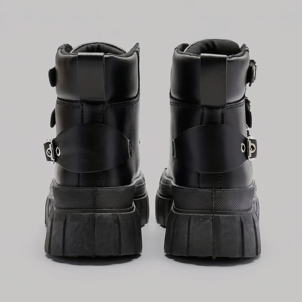 EKON BuckleRise Women’s Moto Boots
