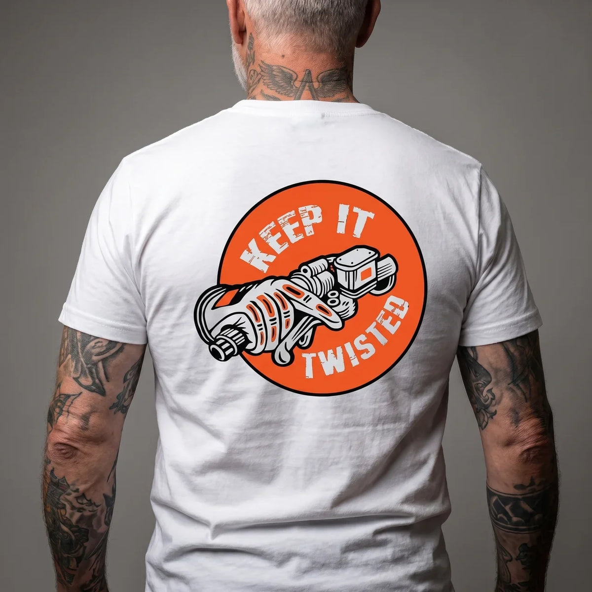 EKON TwistGrip Moto Graphic Tee