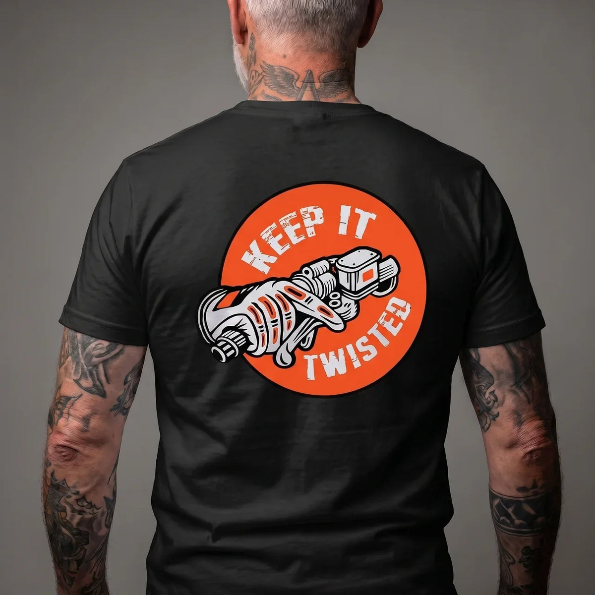 EKON TwistGrip Moto Graphic Tee