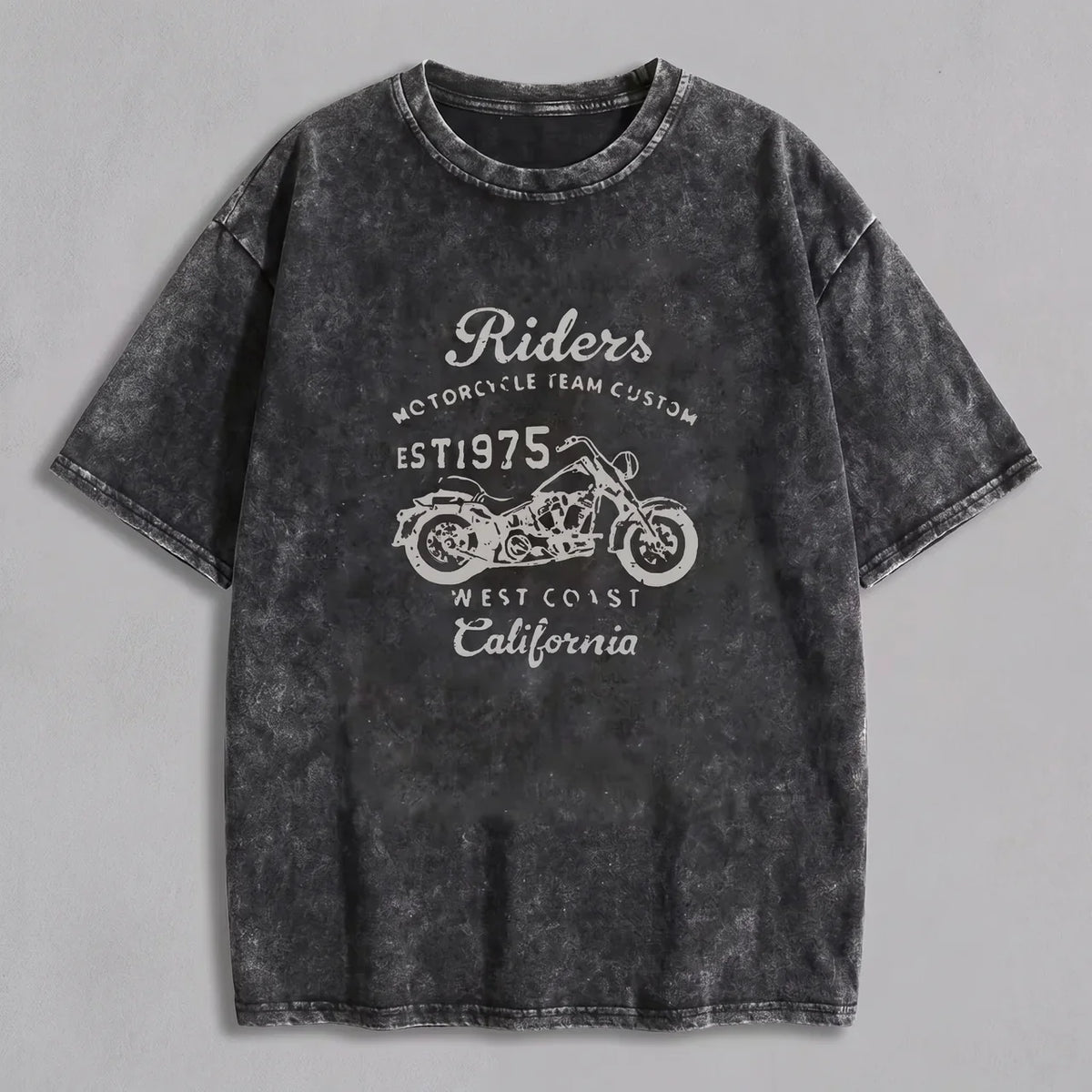 EKON WestRide Washed Moto Graphic Tee