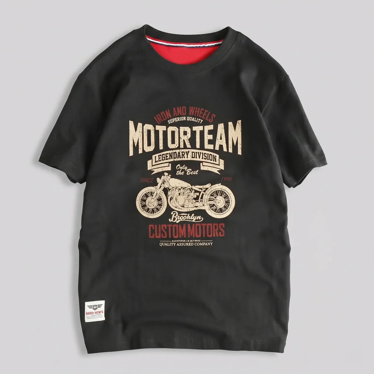 EKON MotorTeam Washed Moto Graphic Tee