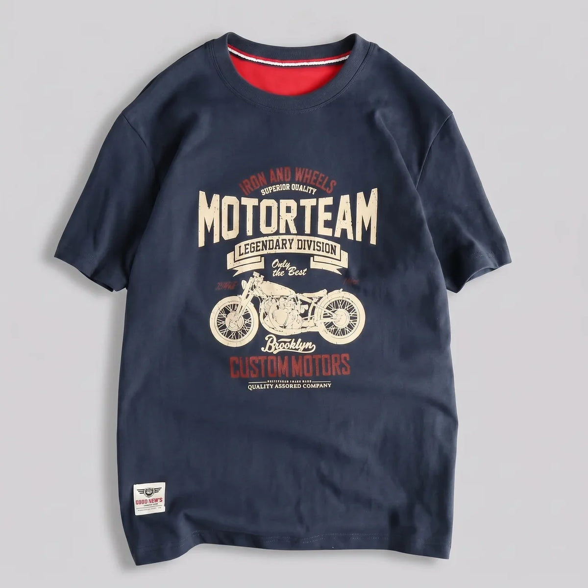 EKON MotorTeam Washed Moto Graphic Tee