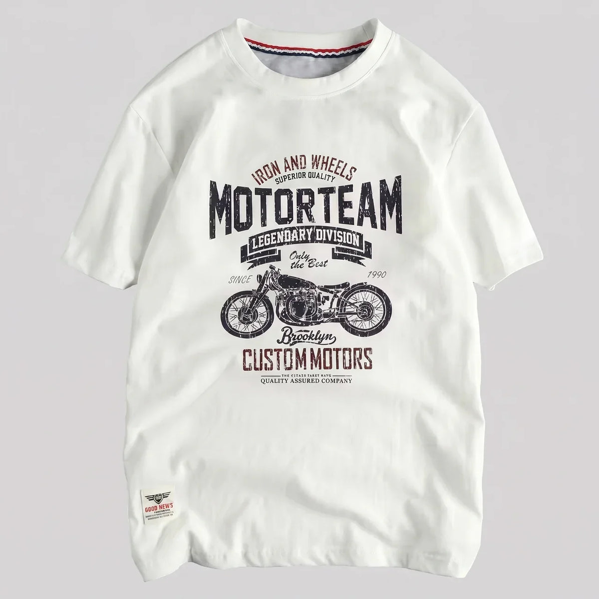 EKON MotorTeam Washed Moto Graphic Tee