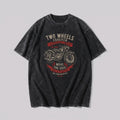 EKON SoulRide Washed Moto Graphic Tee