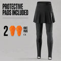 EKON Women’s Pleated Riding Leggings
