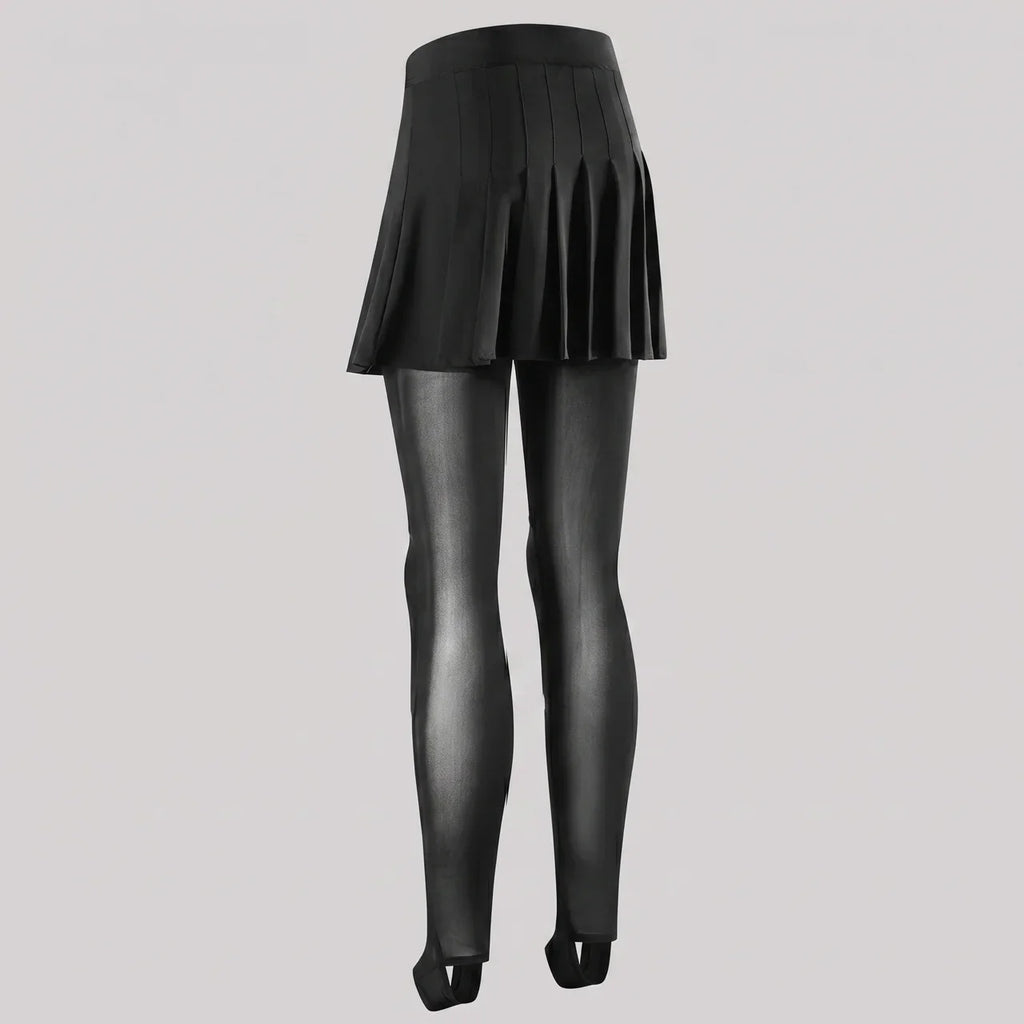 EKON Women’s Pleated Riding Leggings