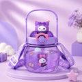 Sanrio Potbelly Cute Cartoon Water Bottle - Purple