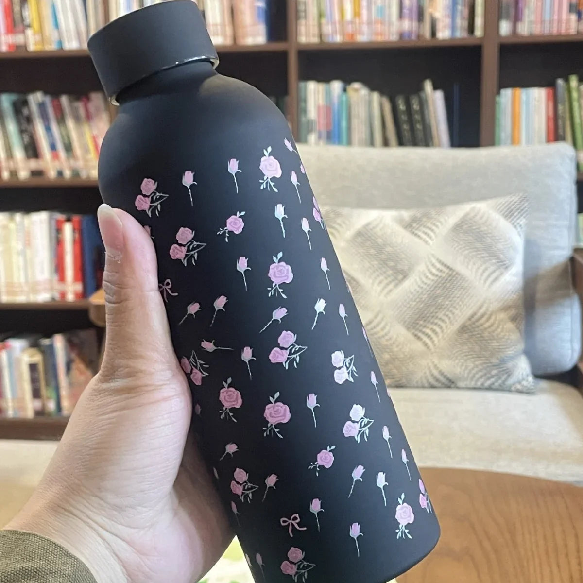 Printed Stainless Steel Insulated Thermos Water Bottle