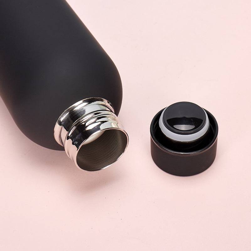 Color Coated Steel Thermos Bottle