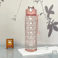 Motivational Quotes Plastic Water Bottle and Sipper